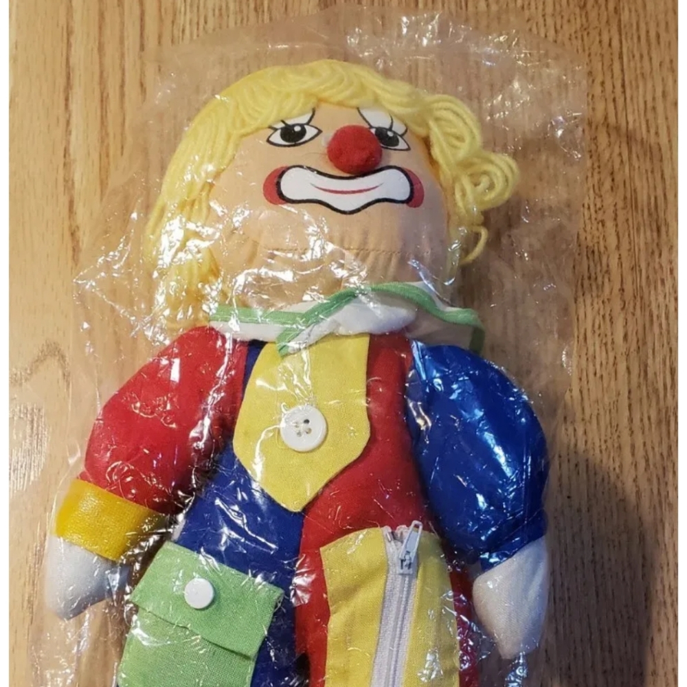 Clown Plush Multi-Color - Picture 2 of 8